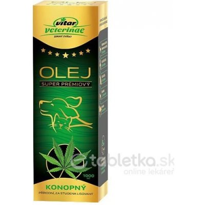 Vitar Veterinae Konopný olej 1000ml