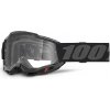 100% Accuri 2 Junior Black, mtb okuliare - Clear Lens