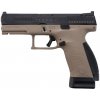 ASG Airsoftová pištoľ CZ P-10C, kovový záver, plyn, BlowBack - FDE