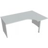kancelársky stôl ergo ľavý 180x120 cm - GE 1800 60 L Šedá