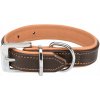 Trixie Obojok Active Comfort, M: 37-44 cm/25 mm, hnedý/svetlohnedý