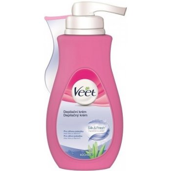 Veet depilačný krém Aloe Vera Vitamínem E citlivá pokožka 400 ml