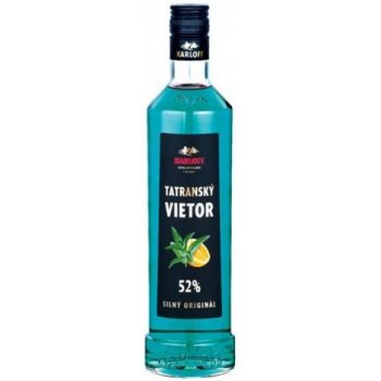 Karloff Tatranský Vietor 52% 0,7 l (čistá fľaša)