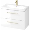 Cersanit Larga umývadlo so skrinkou 80 cm biela S801-575