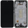 Samsung Galaxy A34 LCD displej + Touchscreen + rám - čierna