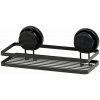 TENDANCE Polička do kúpeľne Ortiz 1, čierna