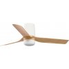 FARO Barcelona | FARO 33833WT-1TW-LED Stm. vent. MINIPUNTTUB S 10W/230V hnedá/biela pr.90 cm WT+DO | FA33833WT-1TW