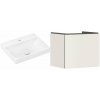Súprava skrinka Hansgrohe Xilesa E 54253780, umývadlo Hansgrohe Xelu Q 61016450