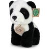 Rappa Plyšová panda sediaci 18 cm ECO-FRIENDLY