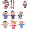 Bábiky na prsty - Rodinka 6 ks PRO - 5957