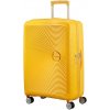 Cestovný kufor American Tourister SoundBox Spinner 67 EXP Zlatá / Žltá