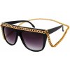 Slnečné okuliare OEM Slnečné okuliare oversize Orient zlaté (74747)