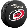 InGlasCo Fanúšikovský puk NHL Logo Blister (1ks), Carolina Hurricanes