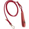 Vodítko Hurtta Adjustable lanové červené 120-180cm/6mm