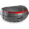 V49N AIR kufr GIVI černý (Monokey) s červenou optikou a černým víkem, objem 49 ltr.