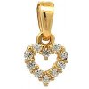 Zlatnictvo.sk Zlatý prívesok srdce PRI25832