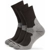 Zulu ponožky Merino Men 3 pack sivá / hnedá