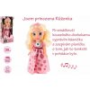 Teddies Panenka princezna Růženka plast 35cm česky mluvící na baterie se zvukem 17x37x10cm