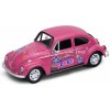 Welly Volkswagen Beetle model modrý dúhový 1:34