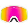 Unisex snowboardové okuliare Huck white/mirror pink Horsefeathers|UNI