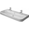Duravit Happy D.2 - Umývadlo do nábytku 1200x505 mm, s prepadom, biela 2318120024