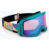 Detské lyžiarske okuliare Smith Daredevil Jr jade formations/blue sensor mirror