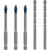 BOSCH 5-dielna zmiešaná sada vrtákov EXPERT HEX-9 HardCeramic 6 mm 2608900596