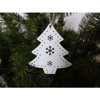 Závesný stromček na vianočný stromček 6 ks od 3,4 € - Heureka.sk