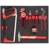 Milwaukee 4932493257 Pěnová vložka s dílenským nářadím Milwaukee (Sada 15 dílů)