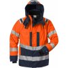 Fristads Výstražná bunda Airtech 4515 GTT M, Výstražná oranžová-Námornícka modrá