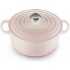 Le Creuset - Liatinový hrniec okrúhly s pokrievkou 24 cm/4,2l ružový
