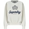 Superdry Mikiny COUNTRY CLUB LOOSE CREW Biela