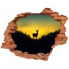 Foto fotografie diera na stenu Jeleň 90x70 cm