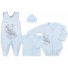 4-dielna dojčenská súprava Koala Angel modrá - 62 (3-6m)
