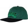 CREATURE šiltovka - Hesher Flame Snapback Unstructured Hat Green (158213) veľkosť: OS