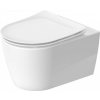 DURAVIT - Soleil by Starck Závesné WC s doskou SoftClose, Rimless, HygieneFlush, HygieneGlaze, biela 45910920A1