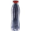 Fľaša PET 0,5 l, pr. 38 mm s červeným uzáverom / bal. 100 ks - široká