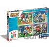 CLEMENTONI Sonic 4v1 12+16+20+24 dielov