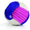 Beeztees Loptička zo sisalového vlákna s catnipom 6 cm