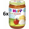 HiPP Bio Paradajky sa špagetami a mozzarellou PASTA BAMBINI bezmäsitý príkrm 6 x 220 g
