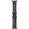 Remienok Epico Watch Strap Leather for Apple Watch SE/Series 1-9 (42/44/45 mm)/10 (46 mm)/Ultra (49 mm) – čierny 9918131300013