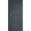 Interiérové dvere Dark Snow 24 antracit 80P