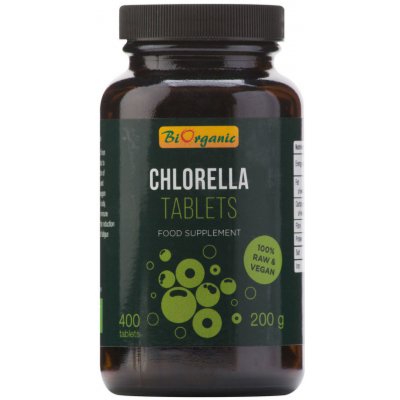 Biorganic Chlorella 200 g 400 tabliet