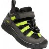 Keen HIKEPORT 2 LOW WP K black/evening primrose US 9 / EU 26,0 / UK 8 / 16 cm; Černá obuv