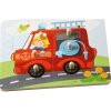 Haba Drevené vkladacie puzzle Požiarnici