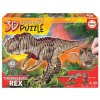Puzzle dinosaurus Tyrannosaurus Rex 3D Creature Educa dĺžka 61 cm 82 dielov od 6 rokov