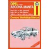 Opel Ascona & Manta (Haynes Publishing)(Brožovaná)