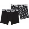 Pánske boxerky Puma Everyday Logo Print Boxers 2P Veľkosť: XL / Farba: čierna