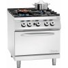 Bartscher Plynový sporák s plynovou rúrou 900, W900, 4 horáky, gsO