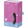 Craftenwood Vibrátor pre dvojicu Dual Stimulation Satisfyer CURVY TRINITY 4 Čierna